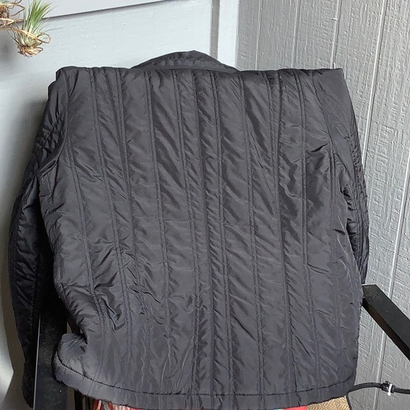Utex Design Quilted Jacket Black Very Good Condition - Picture 9 of 10